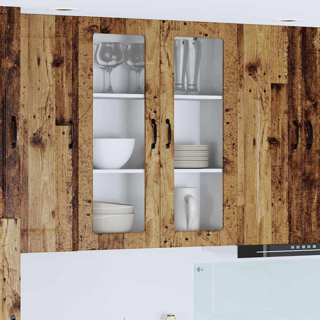 Kitchen Wall Cabinet Old Wood 80 x 31 x 100 cm Engineered Wood